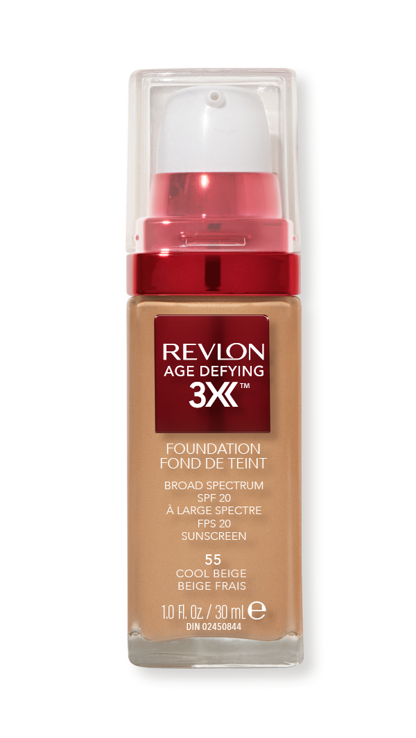 revlon face revlon age defying 3x foundation cool beige 