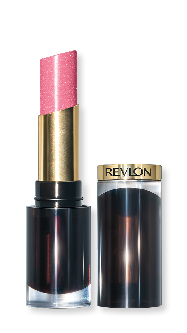 Revlon Super Lustrous Glass Shine Lipstick So sleek pink Hero 9x16
